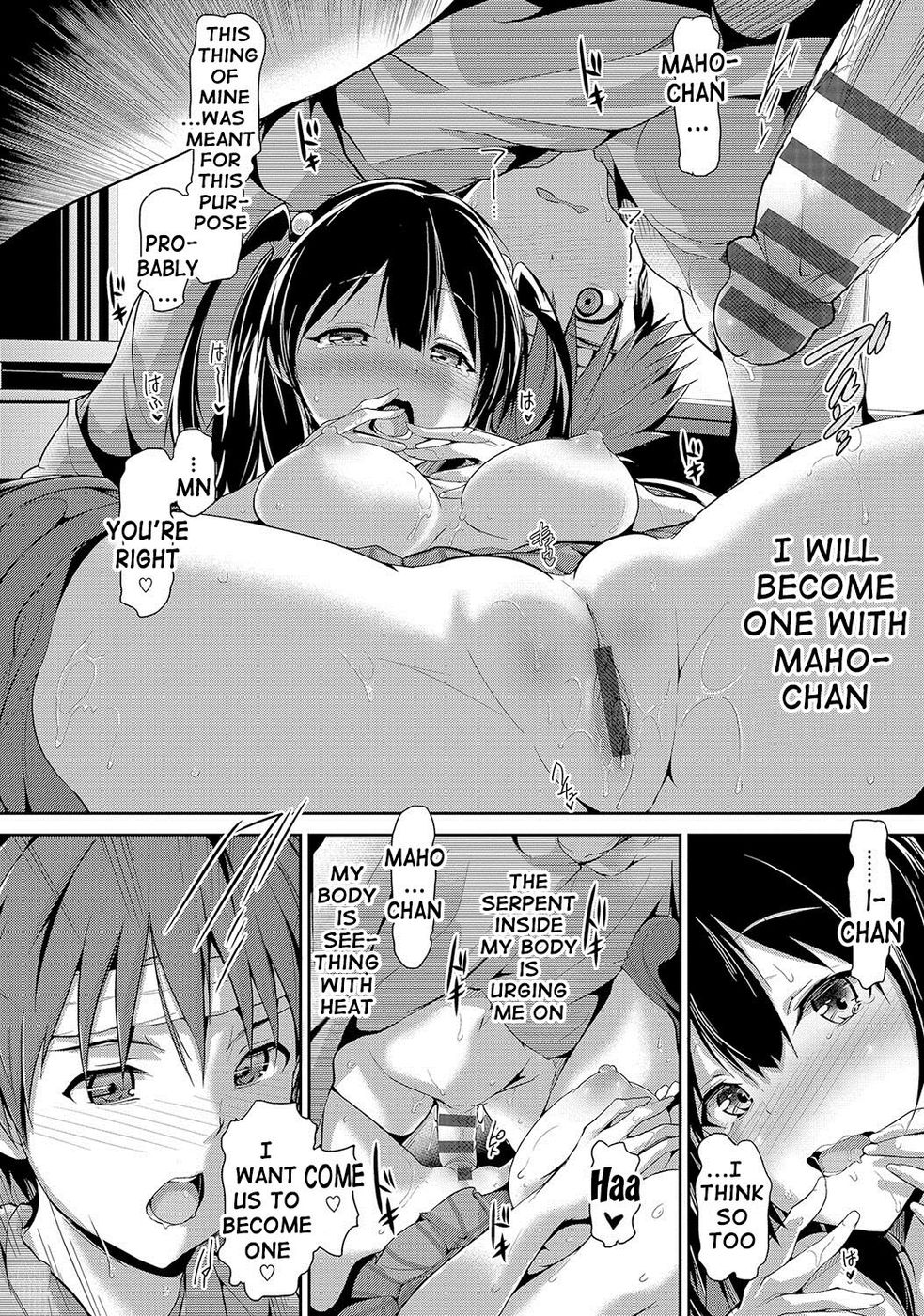 Hentai Manga Comic-The Whispering is the Serpent inside my Body-Read-14